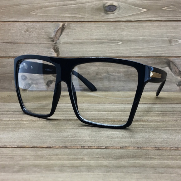 O2 Eyewear Accessories O2 Eyewear 73 Oversized Clear Lens Glasses